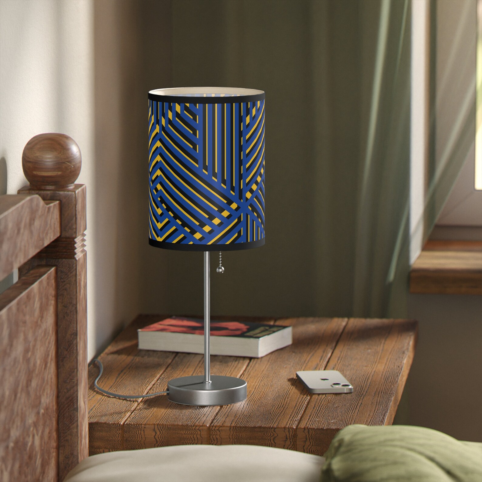 African-print lamp to elevate the majestic ambiance of your house