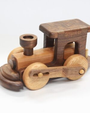 Wooden Toy Locomotive