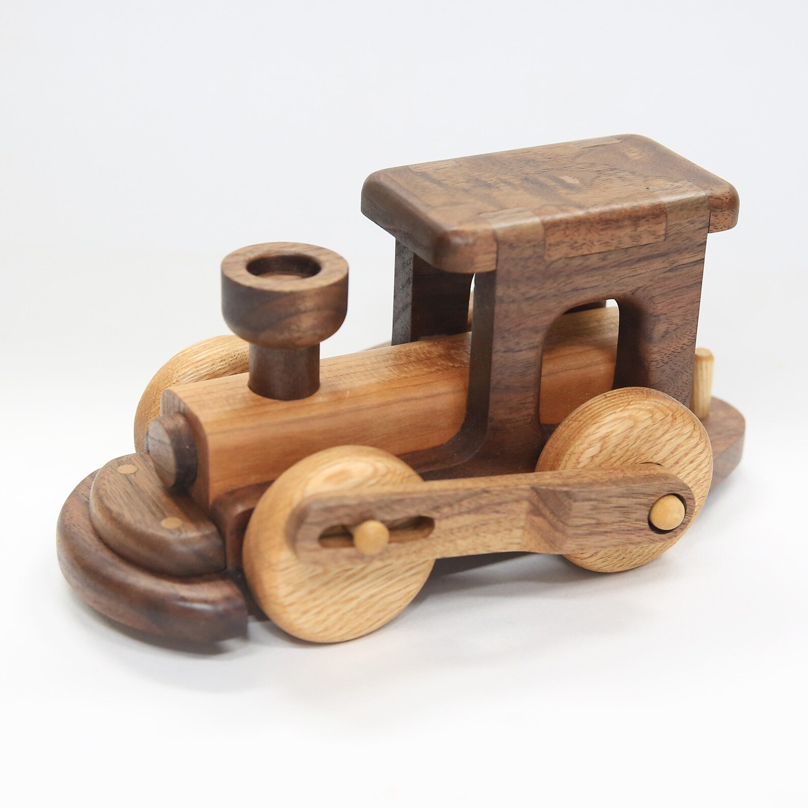 Wooden locomotive