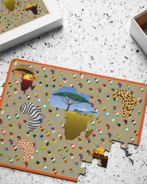 Africa Puzzle for Kids