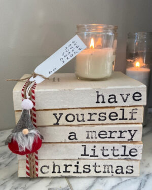 Bookstack Christmas Decoration