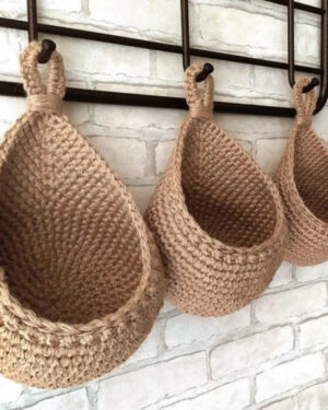 Braided Wall Basket
