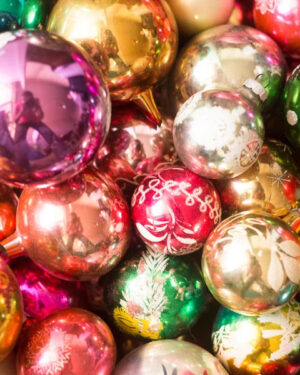 Vintage Glass Christmas Ornaments