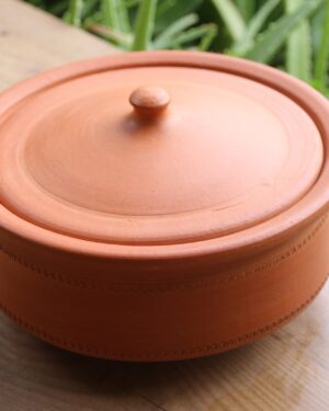 Unglazed African-style Earthen Pot