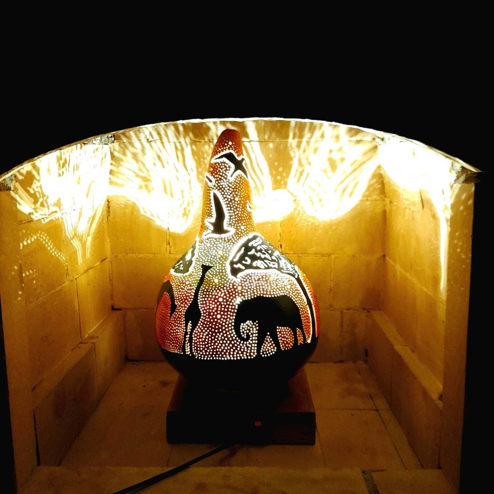gourd lamp