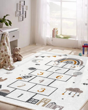 Hopscotch Play Area Rug