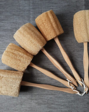 Sugua Loofah Pouch With Handle