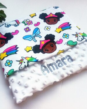Personalized Baby Mink Blanket