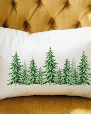 Christmas Tree Pillow Cover