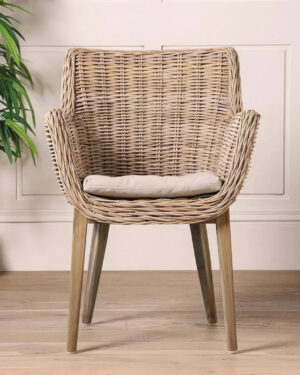 Rattan Woven Lounge Chair