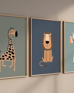 Safari Nursery Wall Décor
