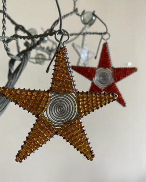 Beaded African Twinkle Star