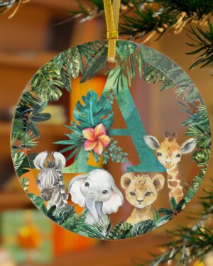 Safari Animals' Ornament