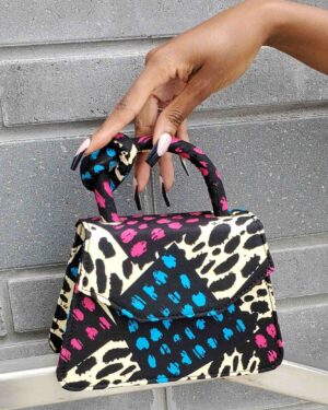 Kidosho African Print Clutch