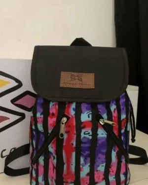 Daleo African Print Backpack