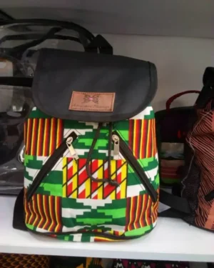 Kizibo African Print Backpack