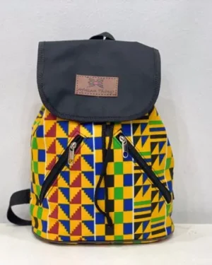 Manjone Yetu African Print Backpack