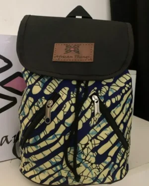 Gizani African Print Backpack