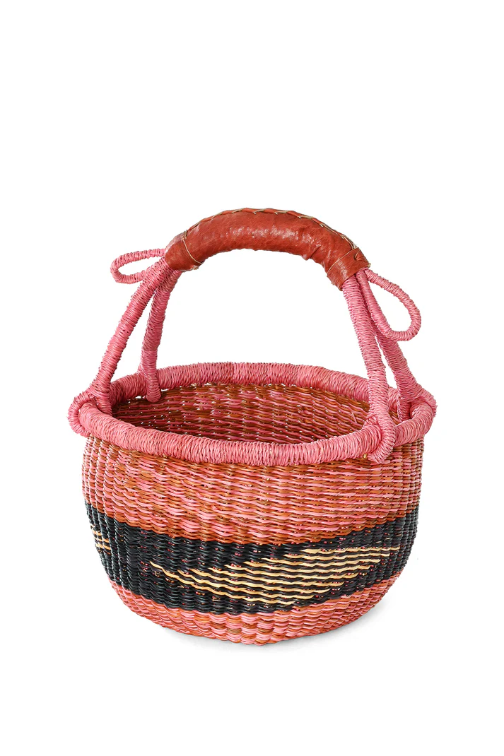 Baby Bolga ELephant Grass Basket