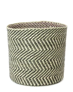 Black-Cream Milulu ya Iringa Reed Baskets