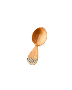 Olive Wood Fig Sugar Spoon