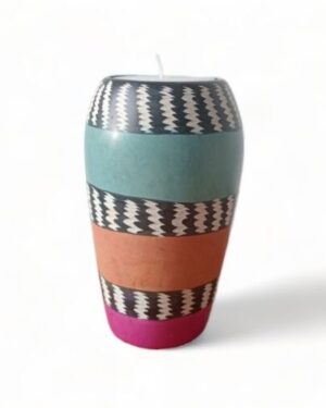 Mistari Two Hand Crafted Candle Holder
