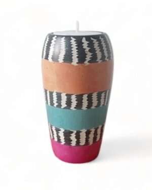 Mistari One Hand Crafted Candle Holder