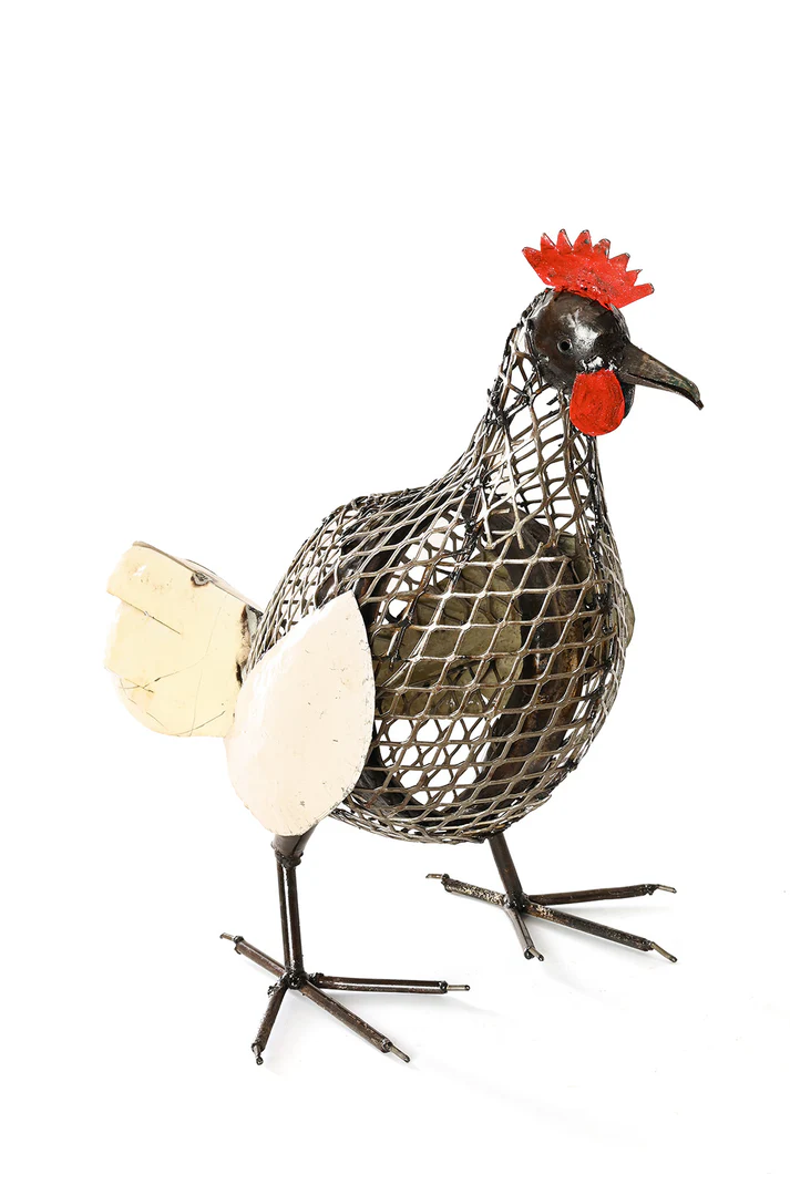 Kuku Recycled Metal Sculpture 72
