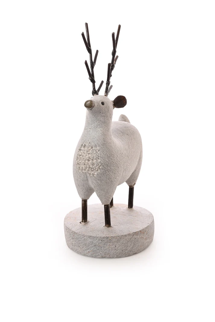 Kulungu Stone & Metal Sculpture
