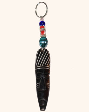 Mfupa Barakoa Key Chain