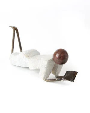 Msomi Stone & Metal Sculpture