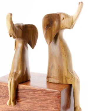 Ndovu Handcrafted Jacaranda Sculpture