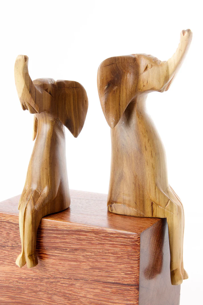 Ndovu Handcrafted Jacaranda Sculpture