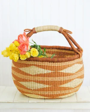 Shaba ELephant Grass Basket