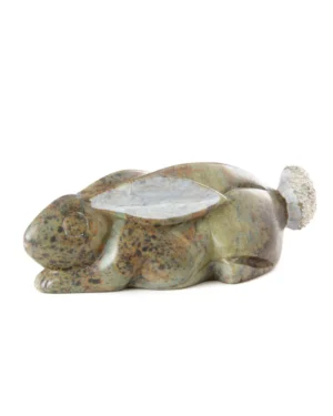 Sungura Stone & Metal Sculpture