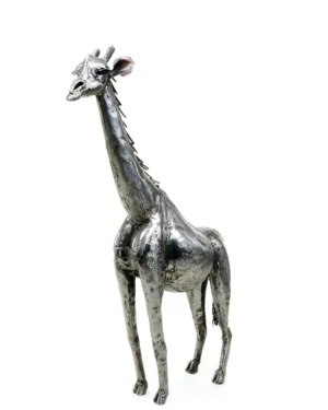 Twiga Ngoma Metal Sculpture