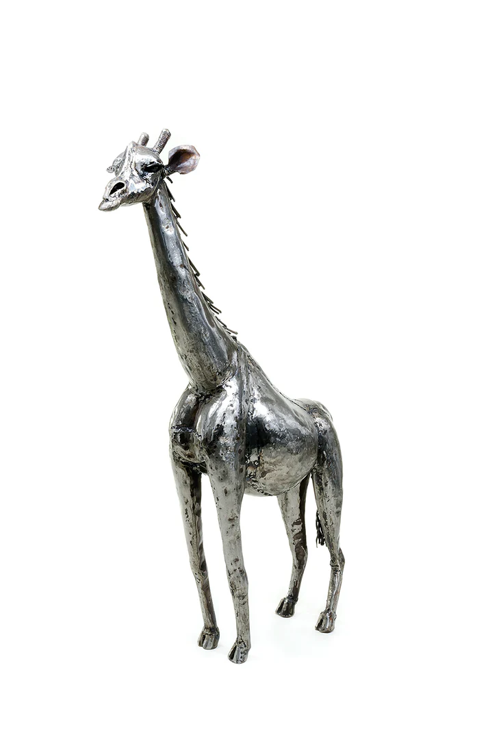 Twiga Ngoma Metal Sculpture 48