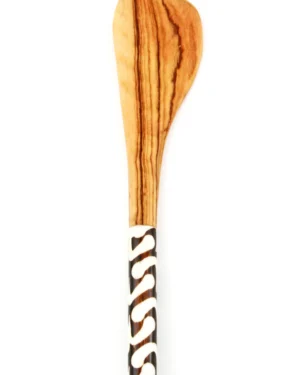 Hand Carved Wooden Butter Spreader