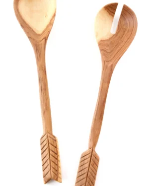 Mikuki Wood Archer Salad Servers