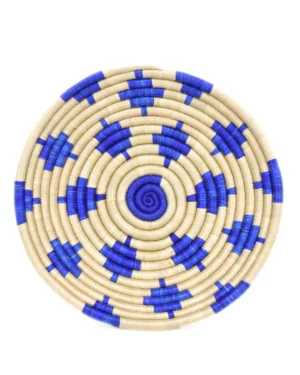 Nyuki Hand-Woven Raffia Basket