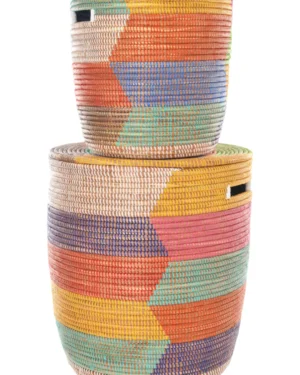 2-Set Rainbow Jamii Sahara Hamper Baskets