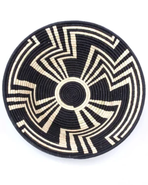 Radi Hand-Woven Raffia Basket