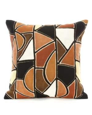 Brown Pamba Cotton Decorative Pillow