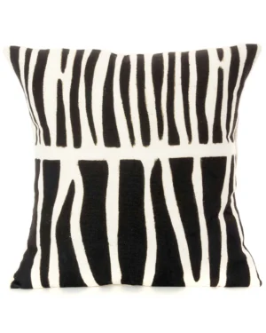 Milia Striped Cotton Pillow